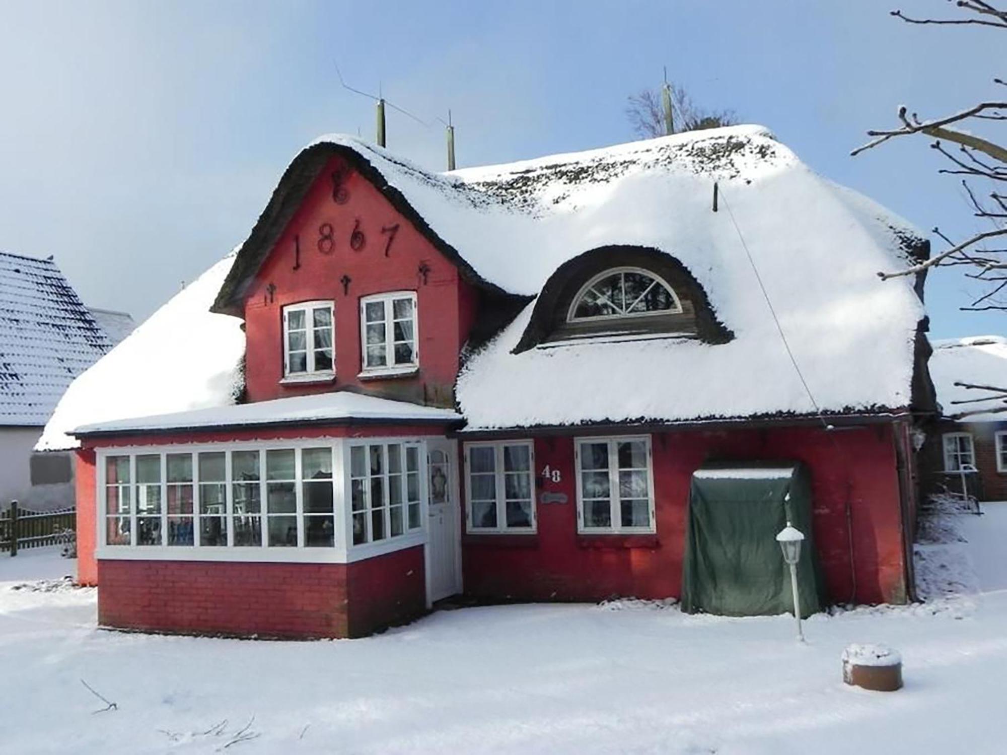 Hues Sanskiin Ferienwohnung *Brombelbei* Suddorf Buitenkant foto
